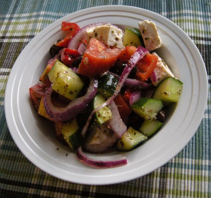 Ma salade grecque