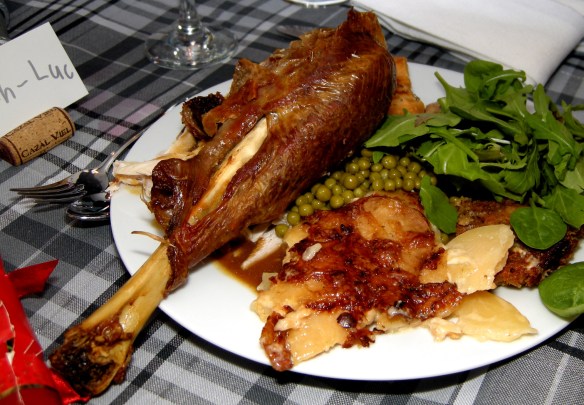 Mon oncle avait faim, il a donc eu droit à un pilon.