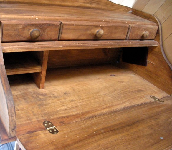 AVANT - L'intérieur de l'alcôve.